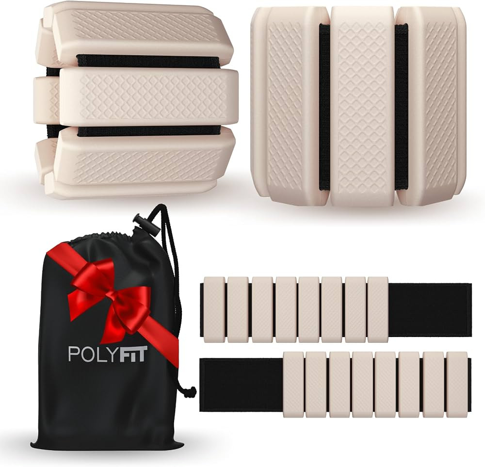 Polyfit Wrist & Ankle Weights - 1 Pair - Wearable Ankle Weights for Women and Men - Wearable Bracele | Amazon (US)