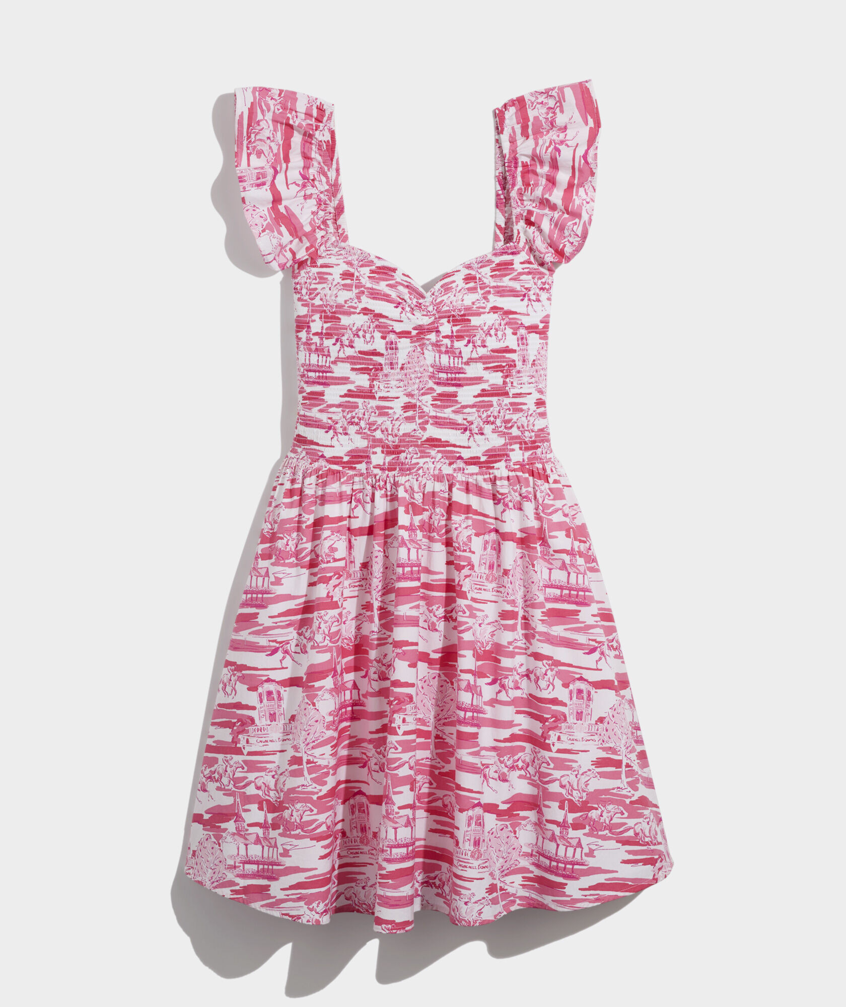 Kentucky Derby Women's Smocked Mini Dress | vineyard vines
