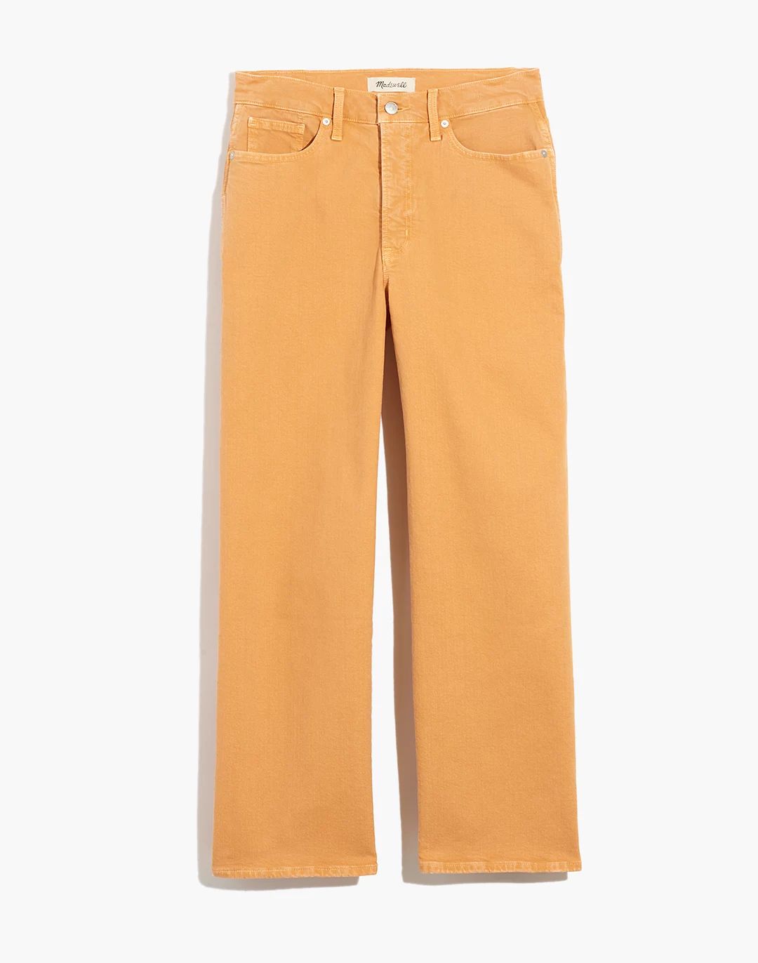 The Perfect Vintage Wide-Leg Jean: Garment-Dyed Edition | Madewell