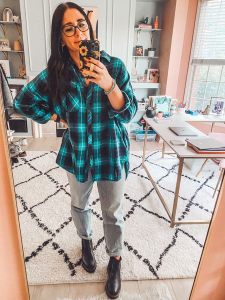 Fall flannel outfit 