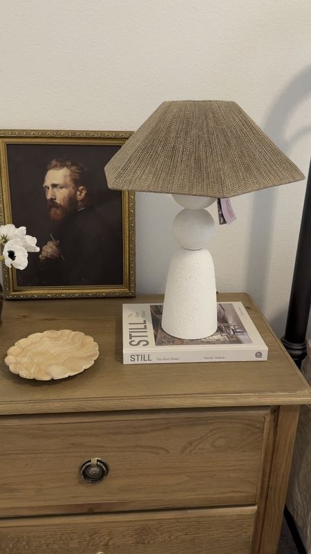 Love the texture of this new lamp. It adds the perfect organic modern feel to the room

Affordable table lamp / modern table lamp / shabby chic / bedroom / 

#LTKstyletip #LTKsalealert #LTKhome