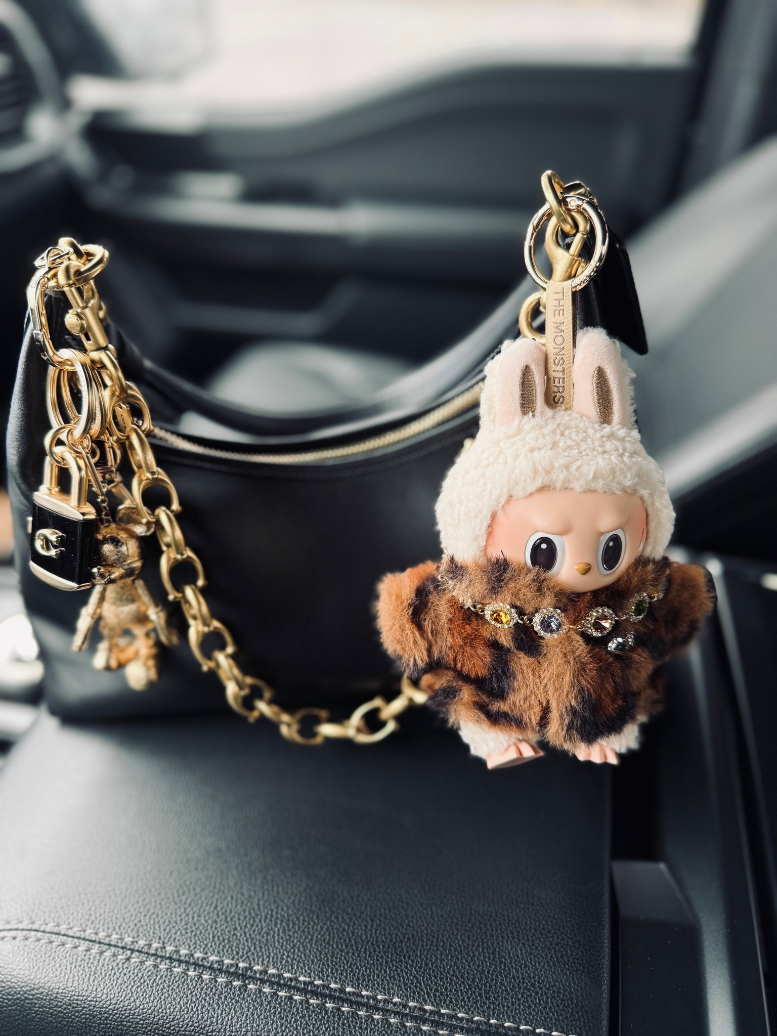 #botd The Coach Juliet bag and my Labubu 

#LTKootd #LTKOver40