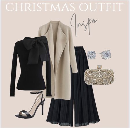 Christmas outfit in spa. Perfect for a Christmas party, Christmas dinner. 

#LTKGiftGuide #LTKstyletip #LTKSeasonal