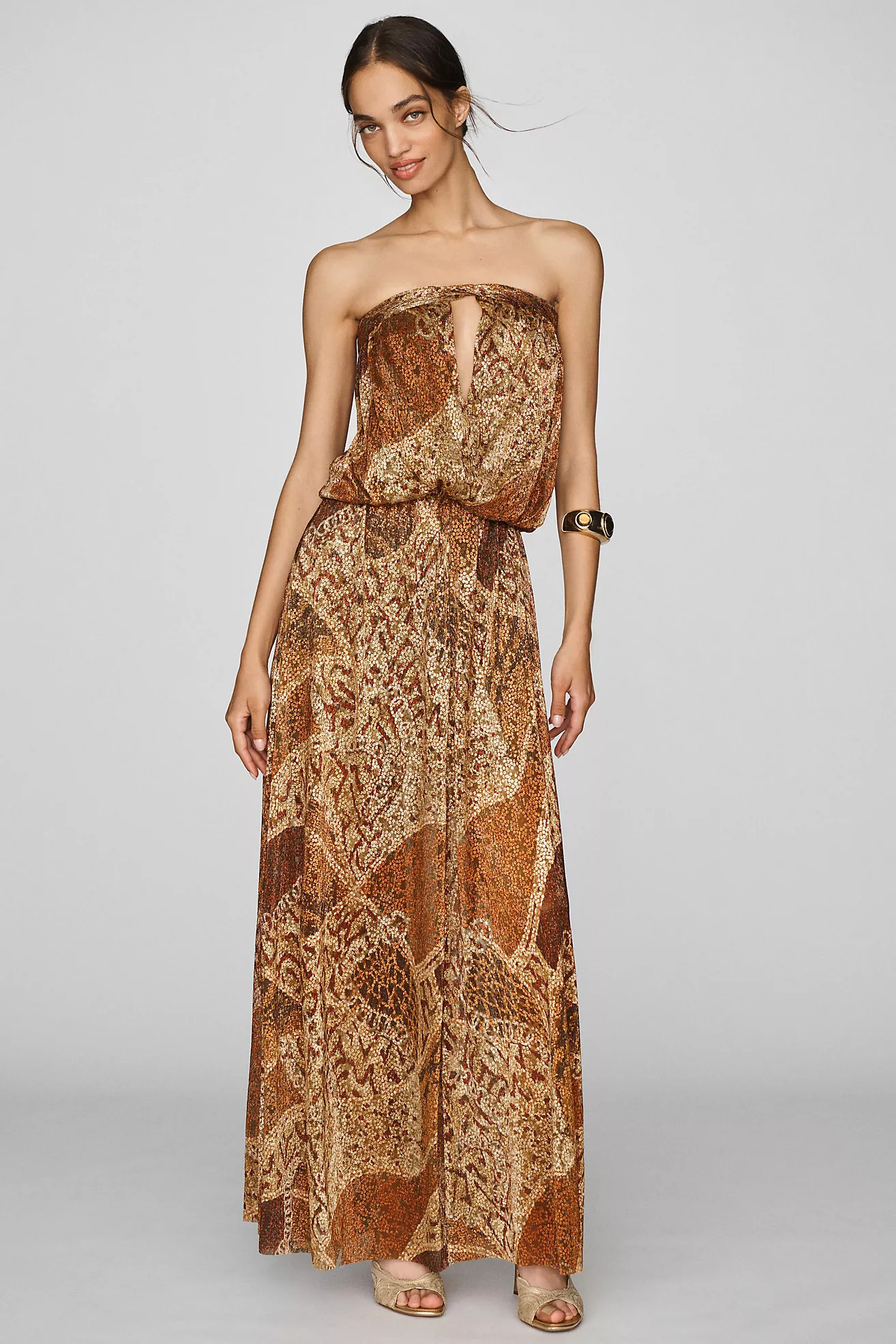 Sabina Musayev Asa Strapless Maxi Dress | Anthropologie (US)
