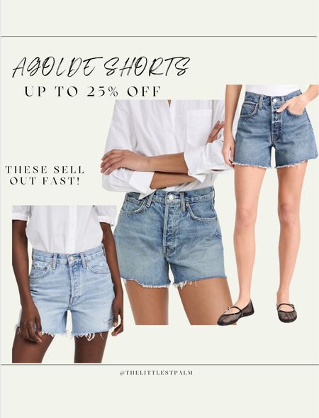 Shopbop sale, denim shorts, sale 

#LTKSeasonal #LTKstyletip #LTKsalealert