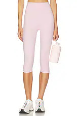Astoria Capri Legging in Pink & Cream from Revolve.com | Revolve Clothing (Global)
