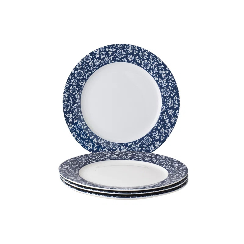 Blueprint Collectables Set/4 Plates 20cm Sweet Allysum In Giftbox | Wayfair North America
