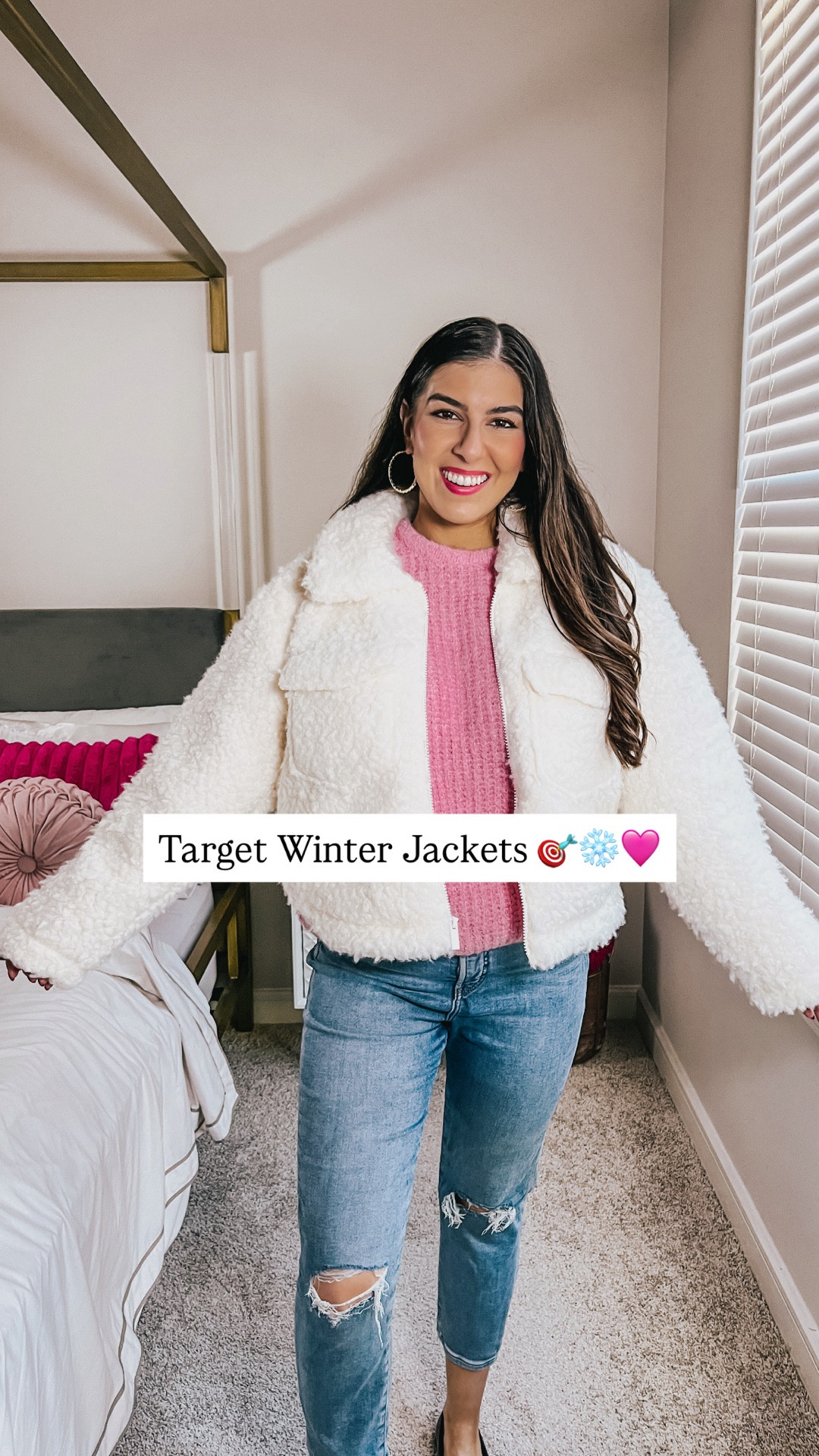 Target Winter Jackets 🎯❄️🩷 Super cute and cozy finds from Target. Faux leather jacket, denim bomber jacket, faux shearling jacket, and puffer jacket all from Target Style. 



#LTKFindsUnder50 #LTKSeasonal #LTKFindsUnder100