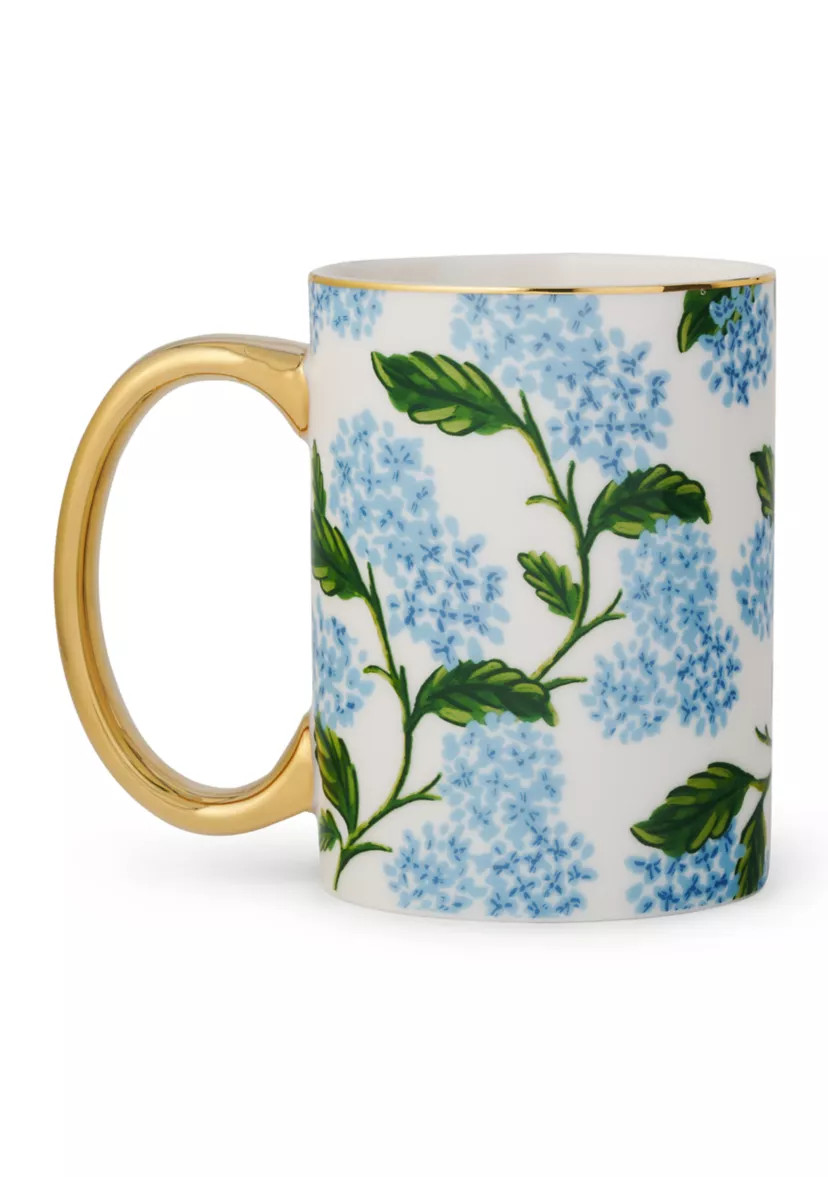 Hydrangea Porcelain Mug | Belk