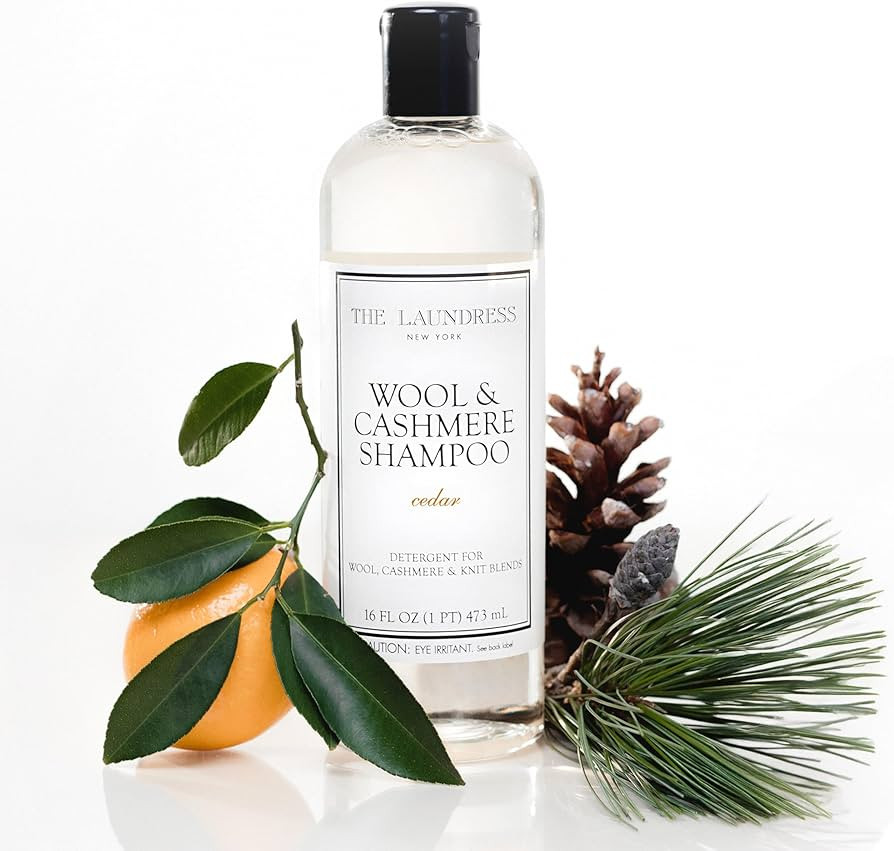 The Laundress Wool & Cashmere Shampoo, 31 Loads, Concentrated Liquid Laundry Detergent, Cedar Sce... | Amazon (US)