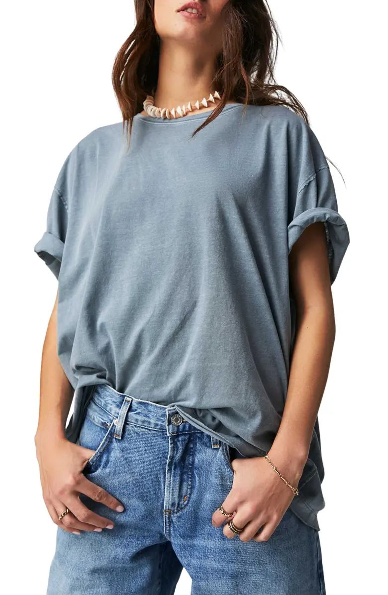 Nina Crewneck Cotton T-Shirt | Nordstrom