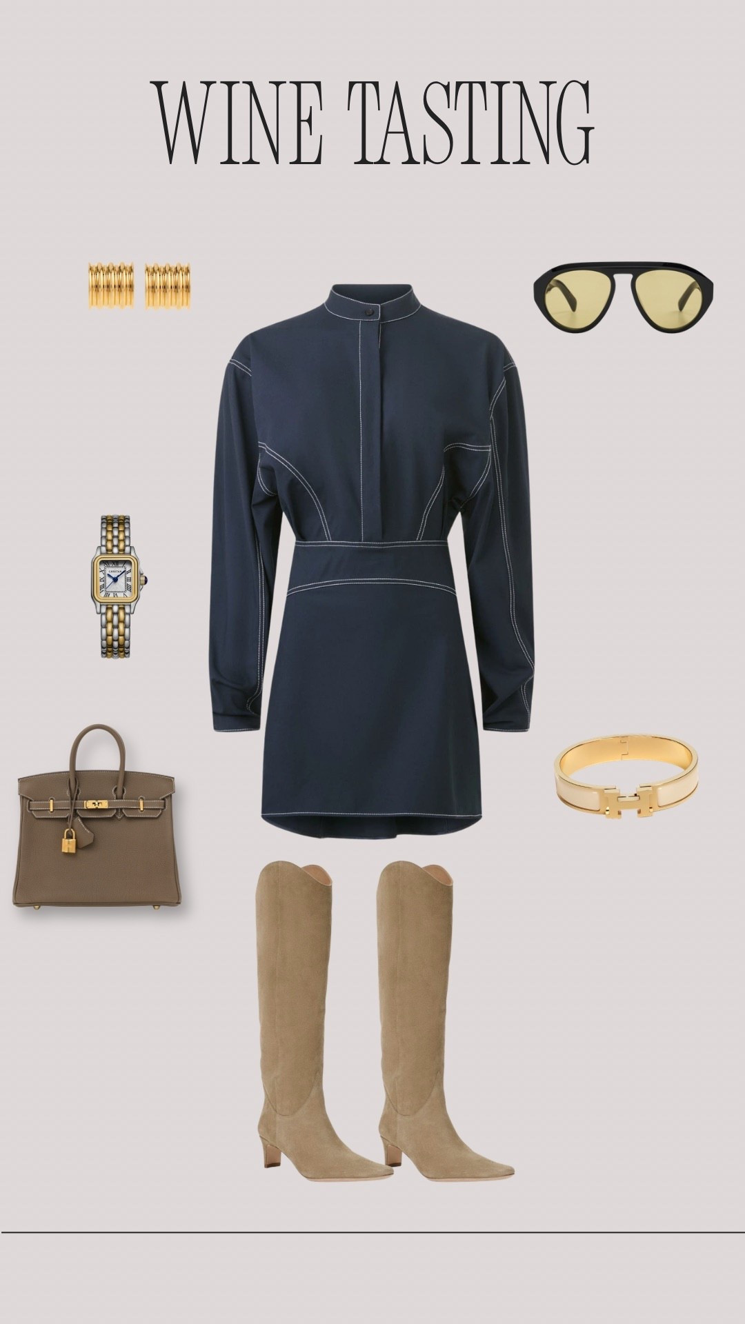 Sonoma wine tasting look 🍷🍇