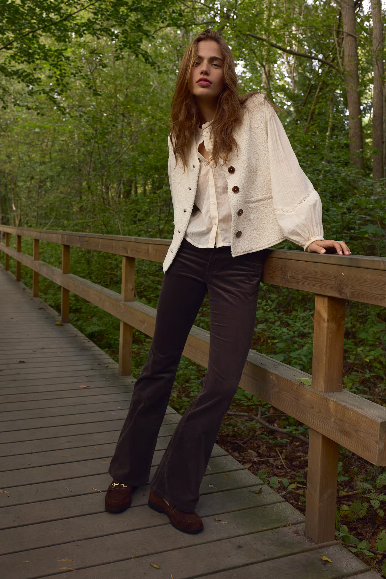 Flared Corduroy Pants | H&M (US + CA)