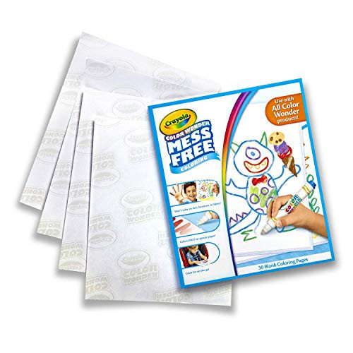 Crayola Color Wonder Mess Free Coloring, Blank Coloring 30 Pages, Gifts for Toddlers, Ages 3, 4, 5 | Amazon (US)