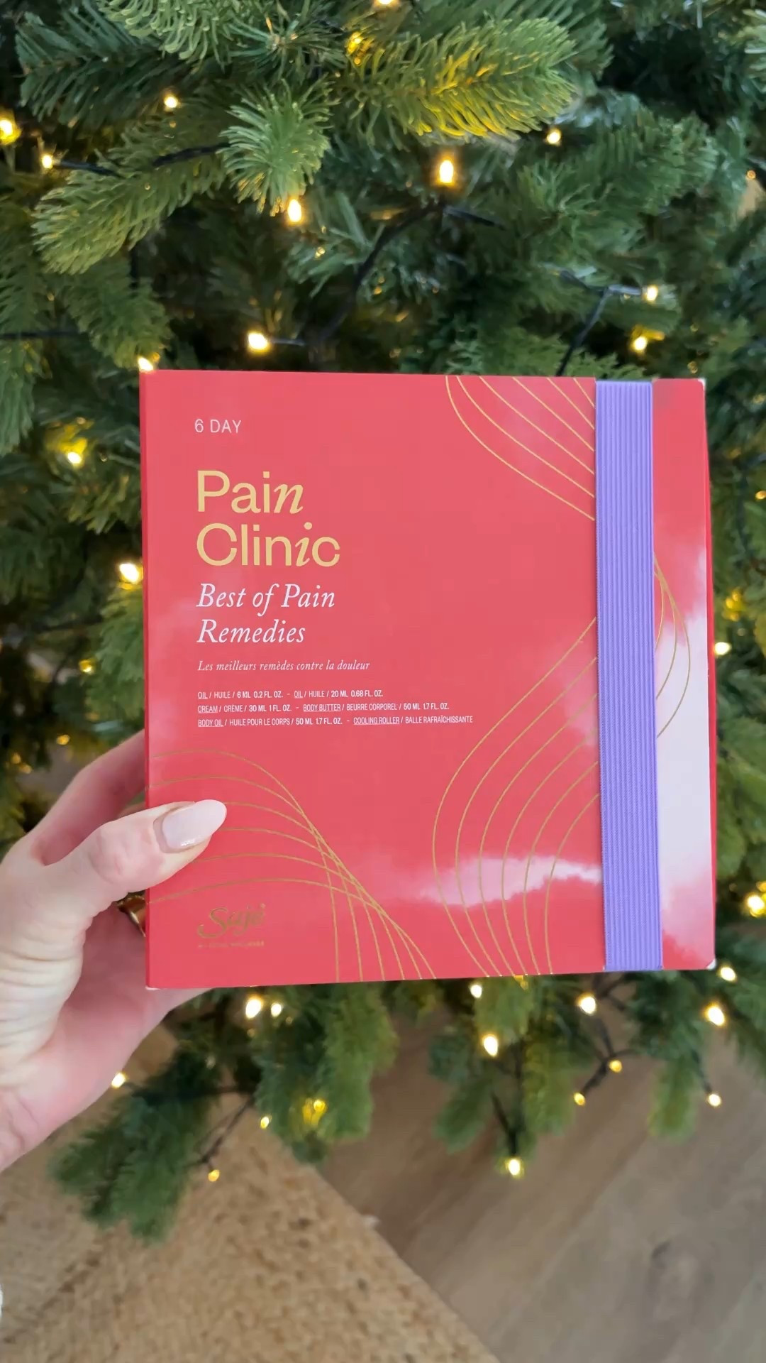 Gift idea! Great for someone who has a lot of pain or arthritis, this is from Saje wellness and we absolutely love it!! 

Pain relief , Saje wellness, Saje Natural Wellness, nontoxic, safe, all natural. 