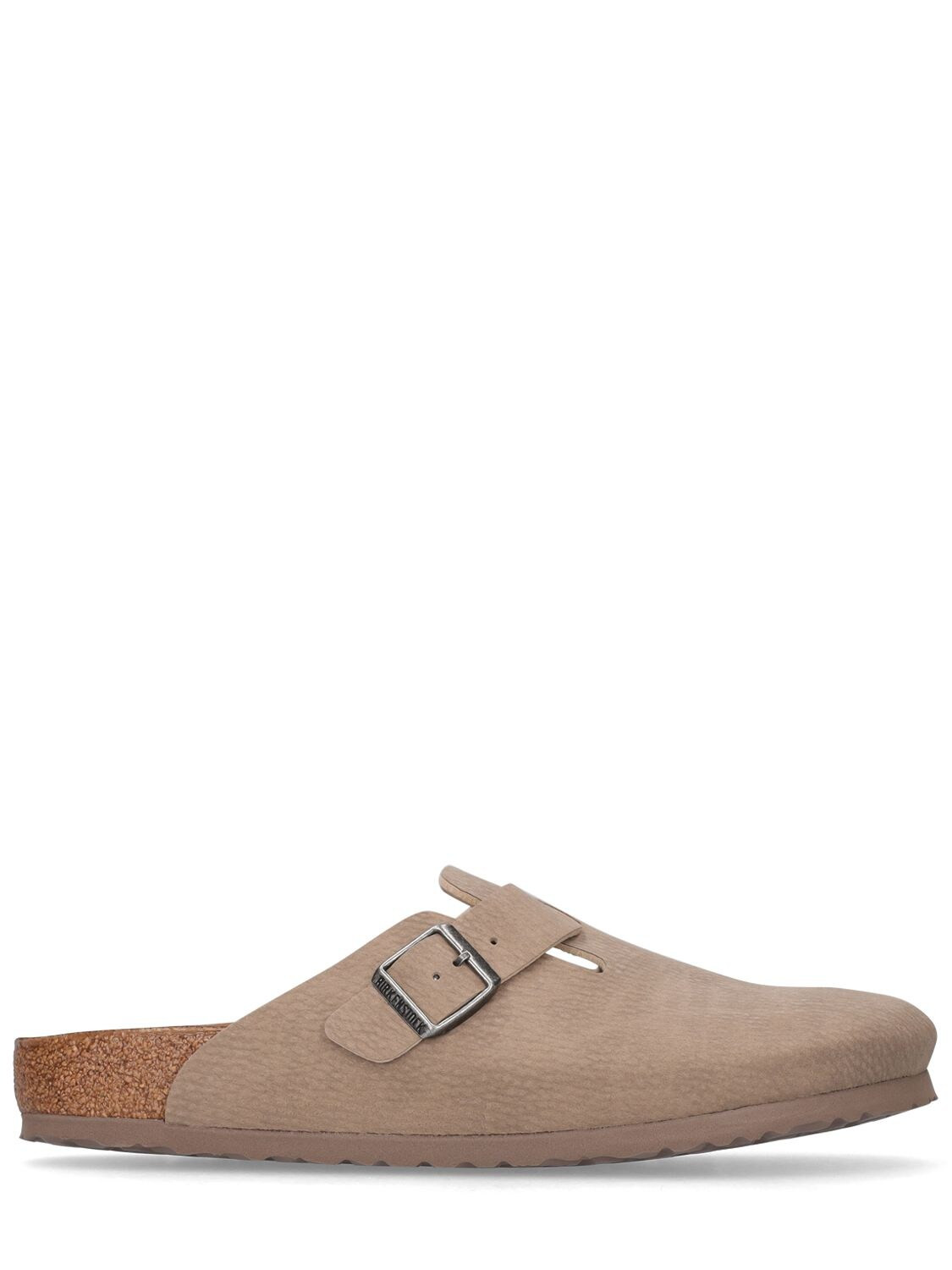 Birkenstock - Boston faux leather sandals - Gray Taupe | Luisaviaroma | Luisaviaroma