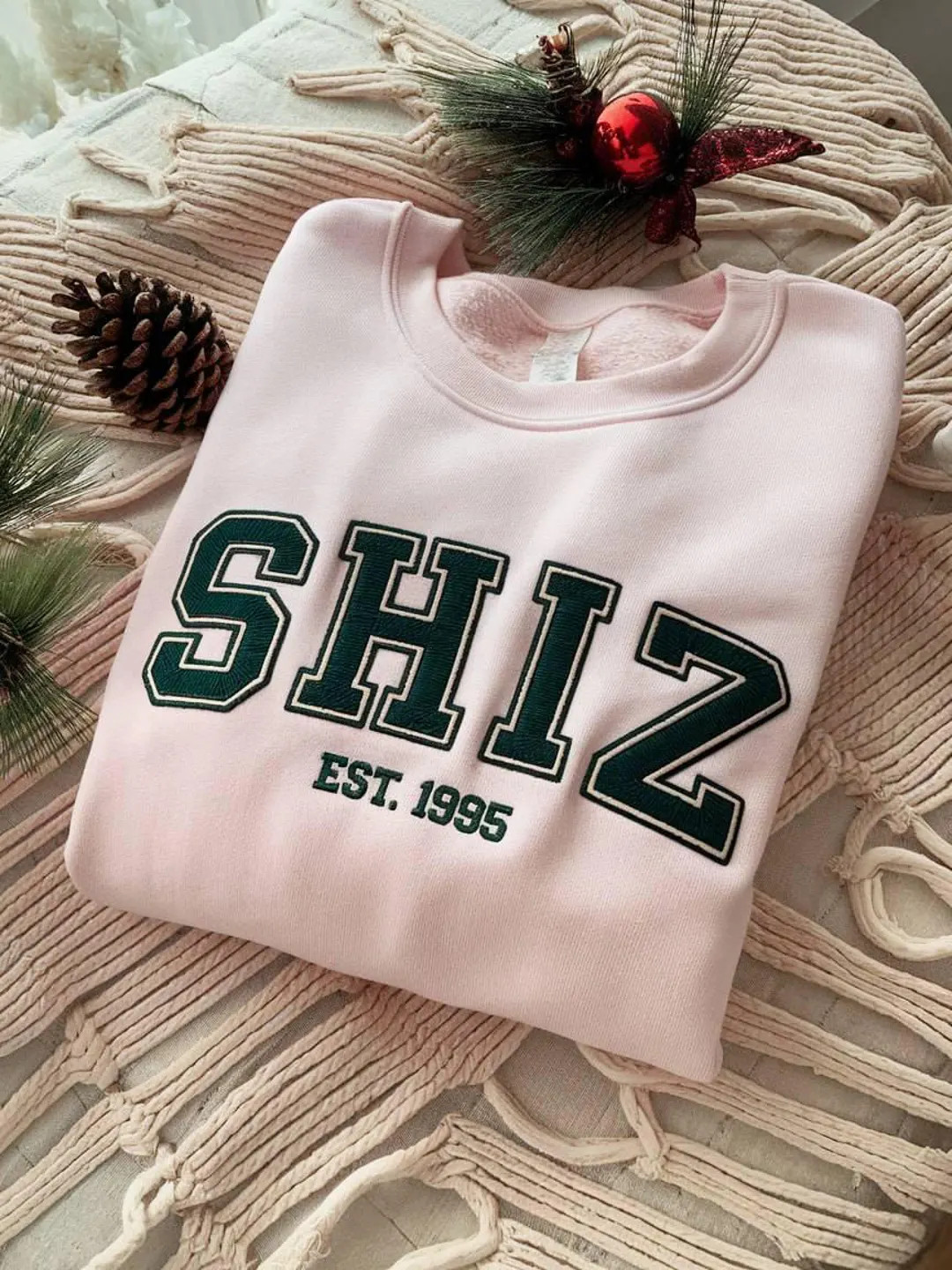 Shiz Embroidered Sweatshirt, Wizard Shiz University Sweatshirt, Wicked Defy Gravity Broomstick Ma... | Etsy (US)