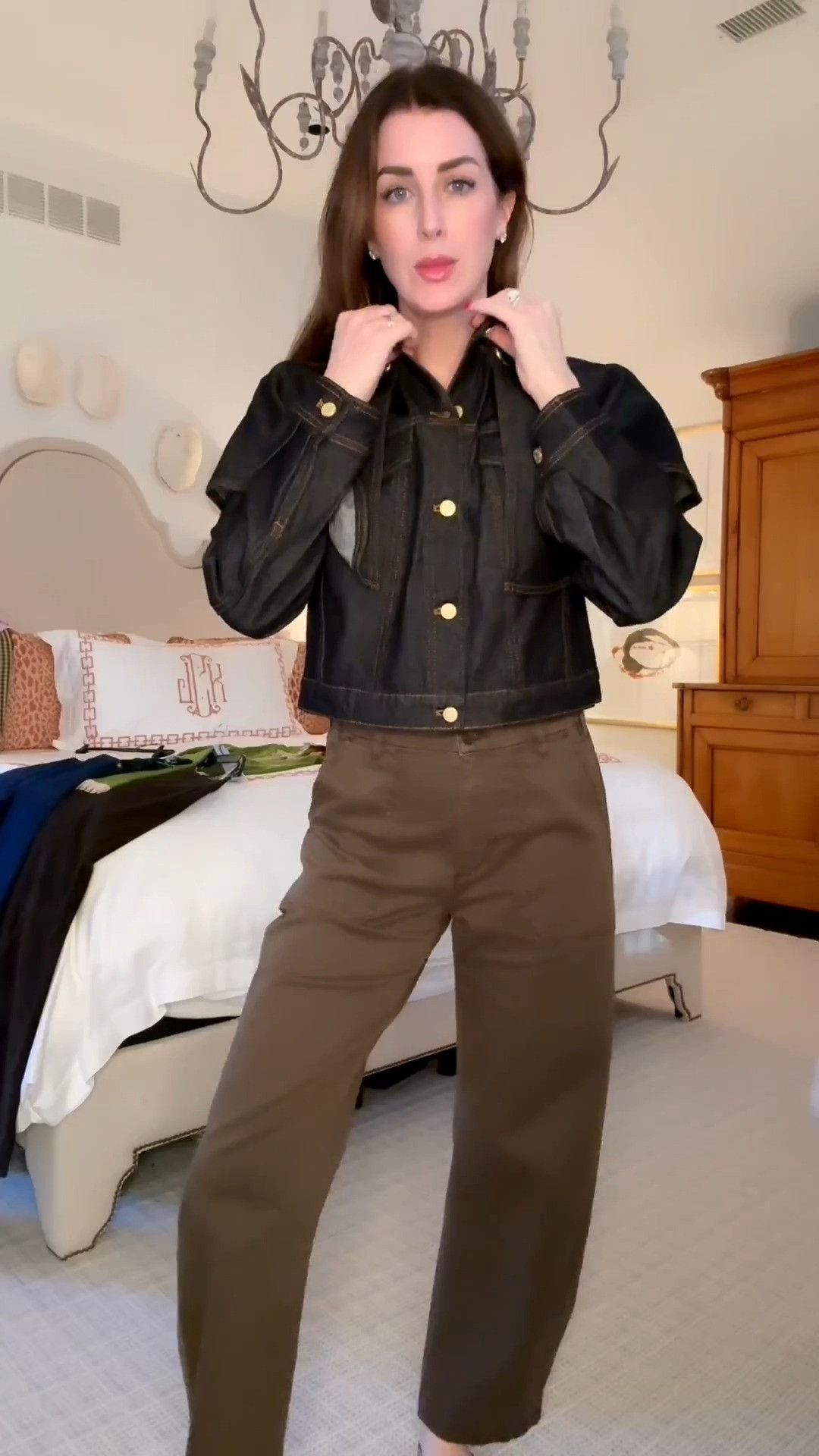 This jacket might be my favorite find in the Shopbop Fall Event Sale! I love a dark-wash denim jacket, but it’s the removable cape that makes this one feel so special. Leave it on for that extra statement or take it off for a more classic denim look—it’s basically two jackets in one.

The price point is so good, too, so when I saw it included in the sale, it was an immediate add to cart. I’m wearing a size small! 

 #LTKSeasonal #LTKOver40 #LTKSaleAlert