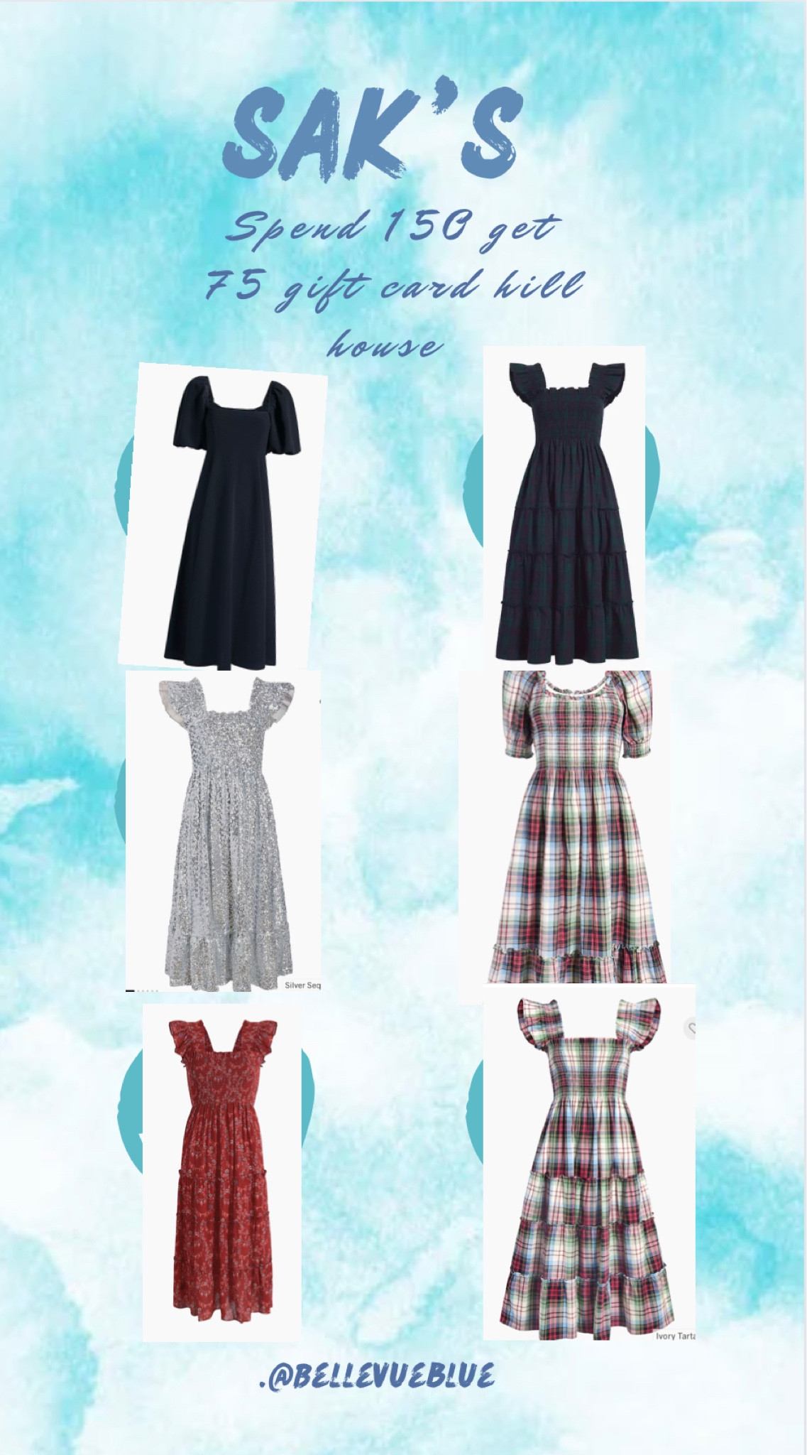 #hillhouse #napdress at #saks spend 150 get 75 gift card with code HELLOBFSF and they sell #dress we all love #crazydeal will be perfect for gift or #holidayfashion #christmas #giftcard #christmasfashion

#LTKsalealert #LTKGiftGuide #LTKCyberWeek