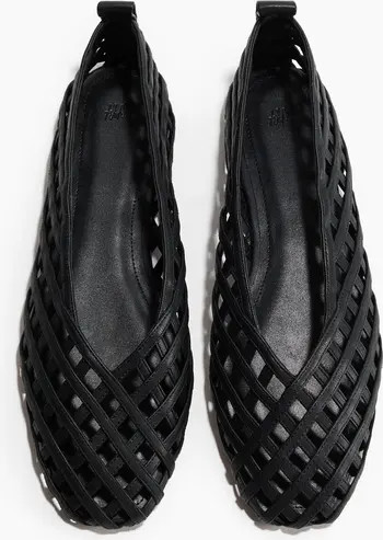 H&M Braided-look Ballet Flats | Nordstrom | Nordstrom