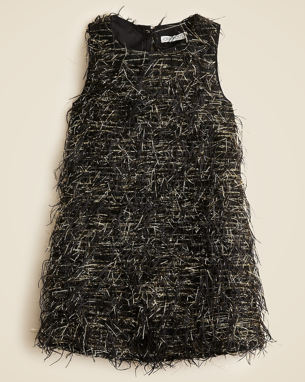 Girls' tinsel shift dress | J. Crew US