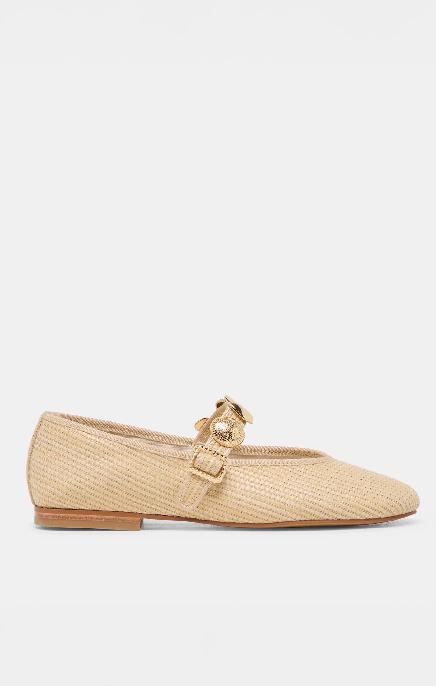 Dolce Vita Relan Ballet Flat ~ Light Natural Raffia | Show Me Your Mumu