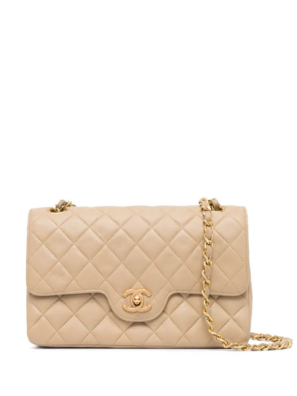 Chanel Pre-Owned 1990s Medium Double Flap Shoulder Bag - Farfetch | Farfetch Global