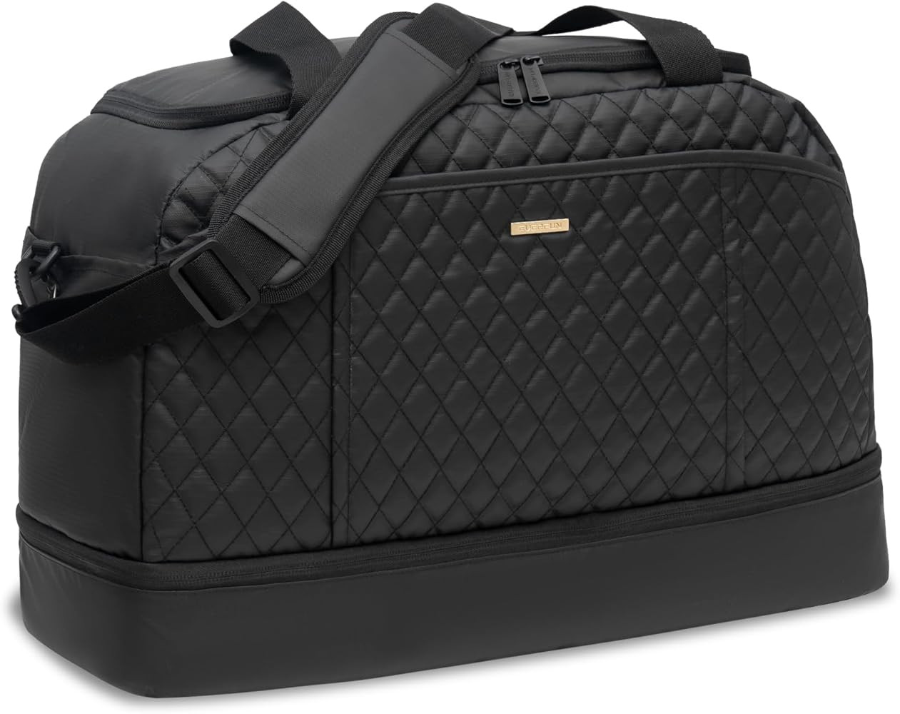 EVERFUN Gym Bag for Men and Women, Duffle Tote with Shoe Compartment and Wet Pocket for Travel, S... | Amazon (US)