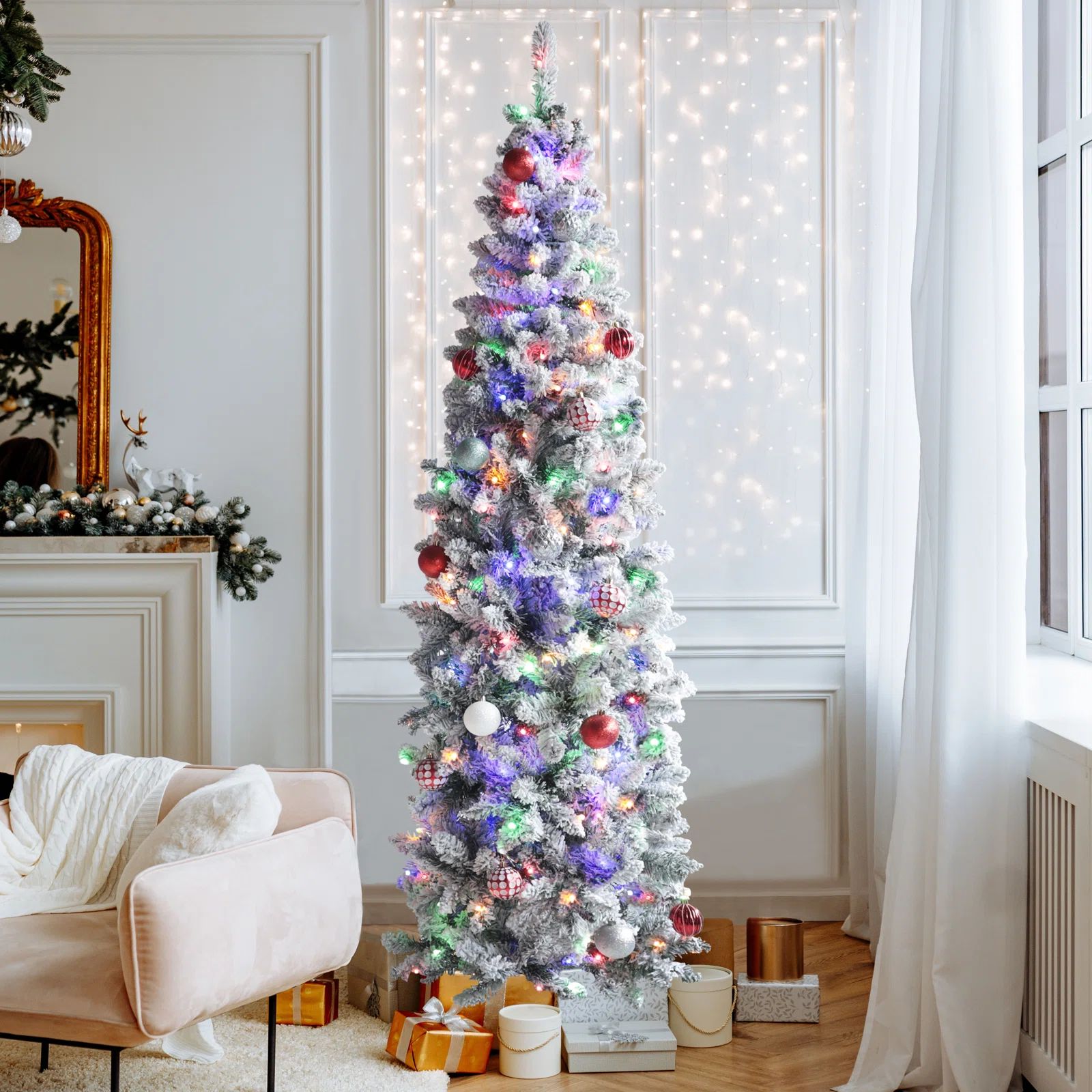 Lighted Pine Christmas Tree | Wayfair North America