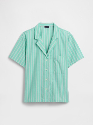 Poplin PJ Shirt | Gap Factory