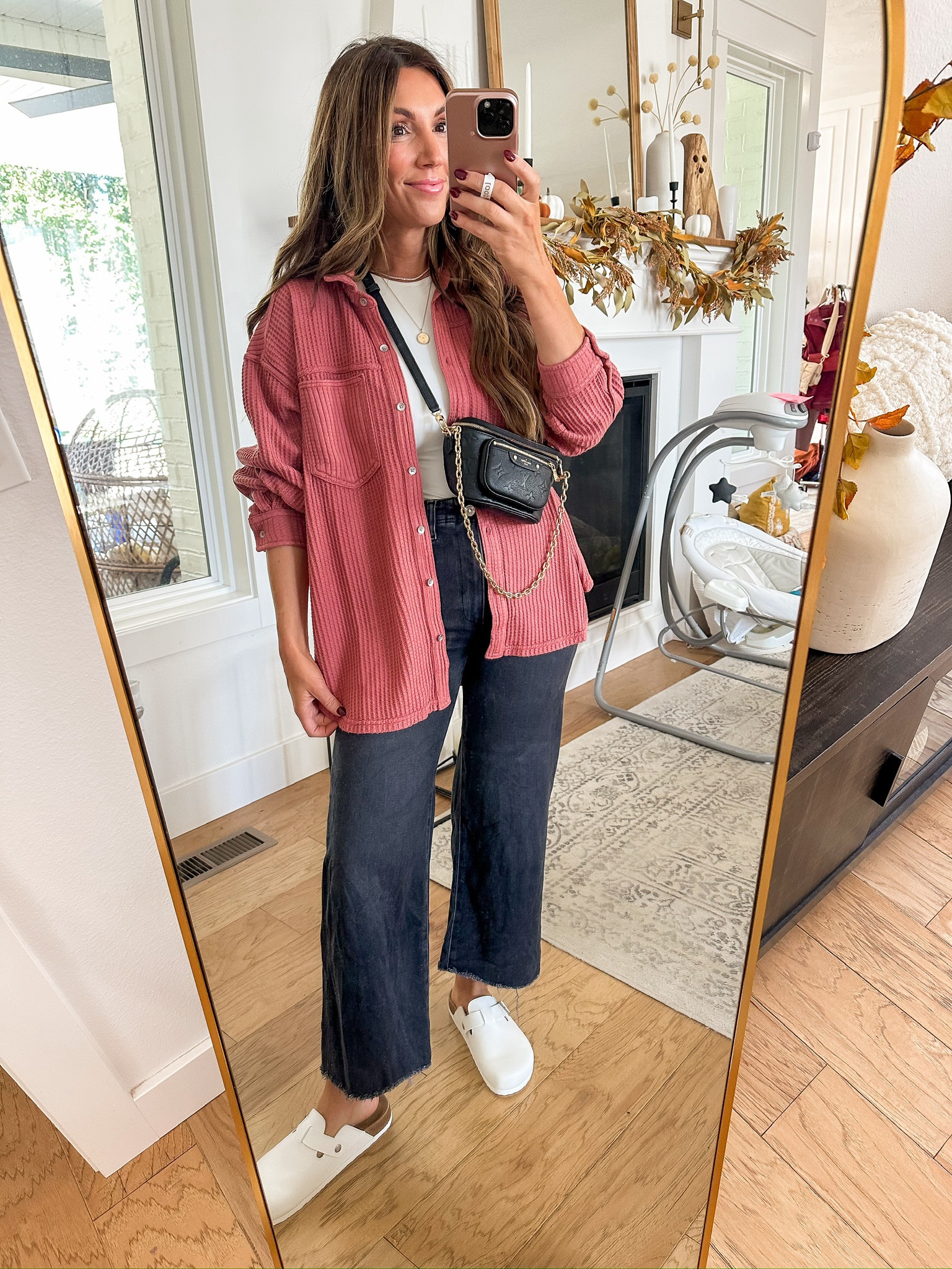 Love styling this sweater!! Can be worn buttoned up as a sweater or as a cardigan! Get it while it’s on sale! #Falloutfit #salealert #aerie

#LTKSaleAlert #LTKStyleTip #LTKFallSale