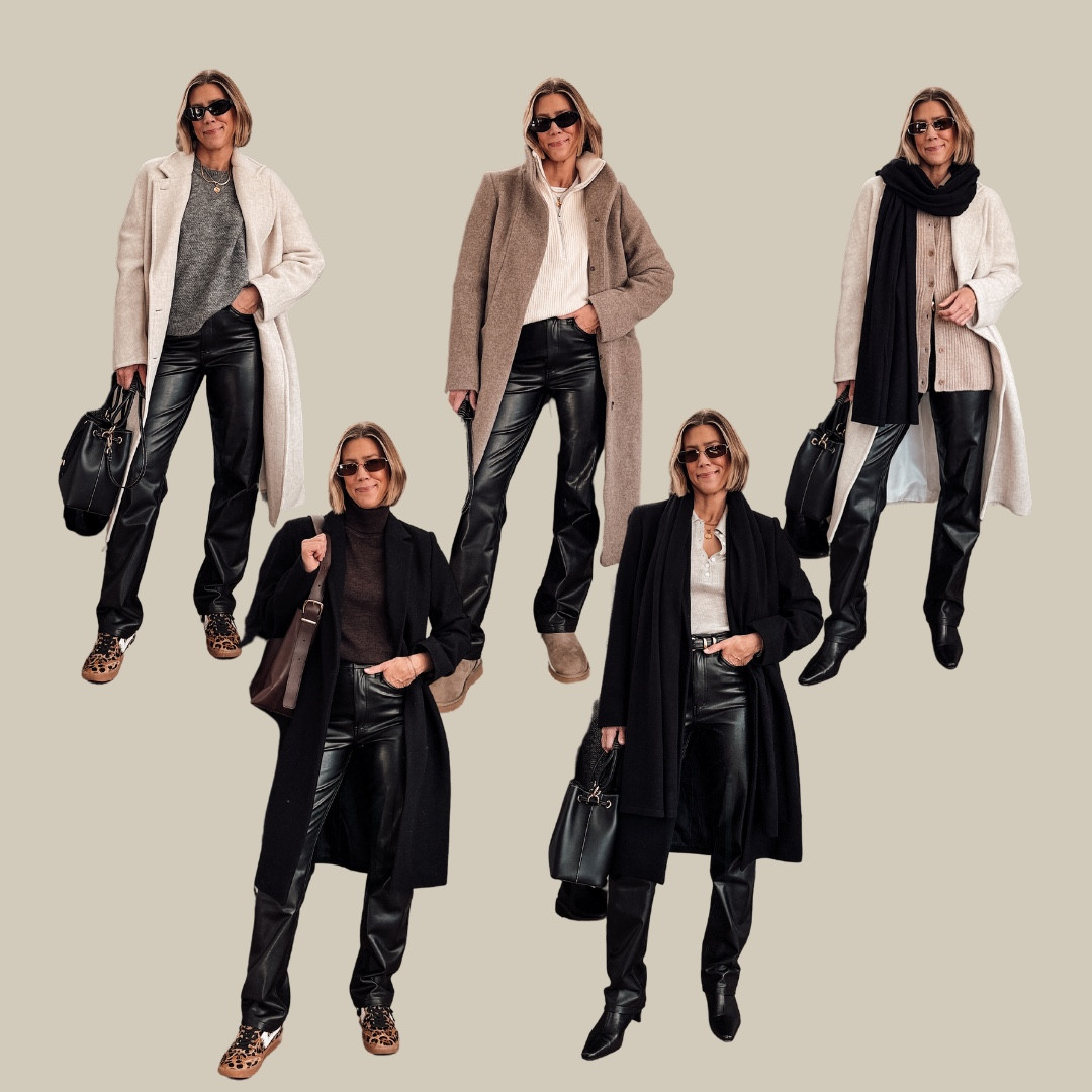 Winter Capsule: Leather Pants Outfits

#LTKFindsUnder50 #LTKFindsUnder100 #LTKStyleTip