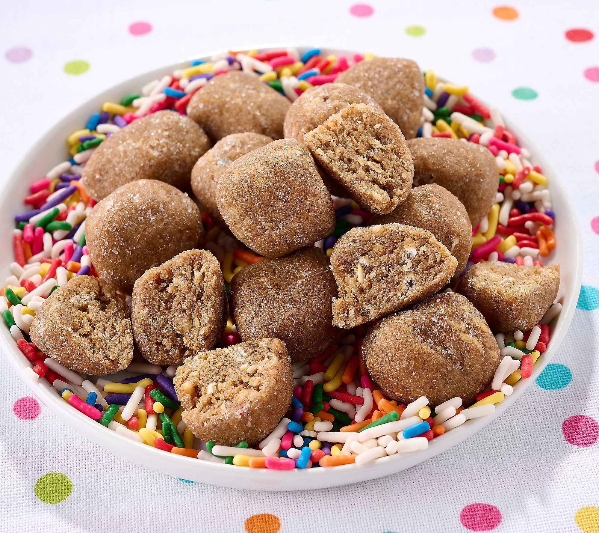 The GFB (3) 4 oz. Cookie Protein Snack Bites Variety | QVC