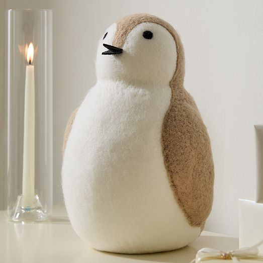 Felt Penguin Objects | West Elm (US)