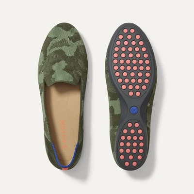 The Daily Loafer - Green Camo | Rothy's