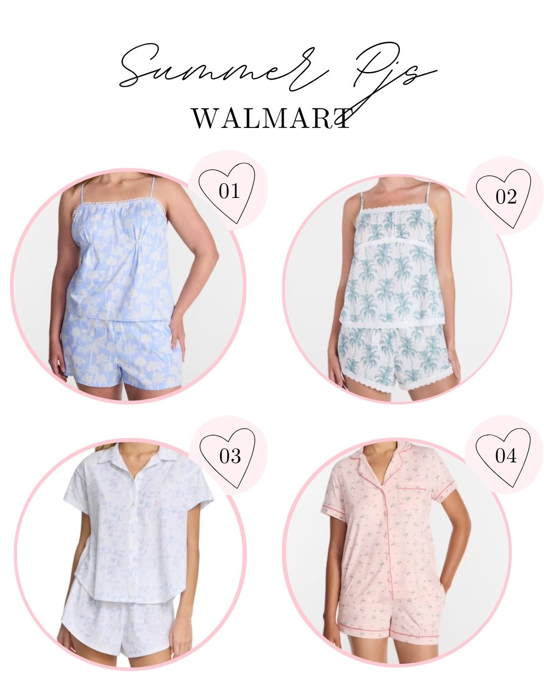 Cue the summer vibes! 🌞🌸 These Walmart PJs are cute, comfy, and perfect for staying cool all summer. Grab your favorite set and make every night feel like a vacation. ✨💤

#LTKSeasonal #LTKMidsize