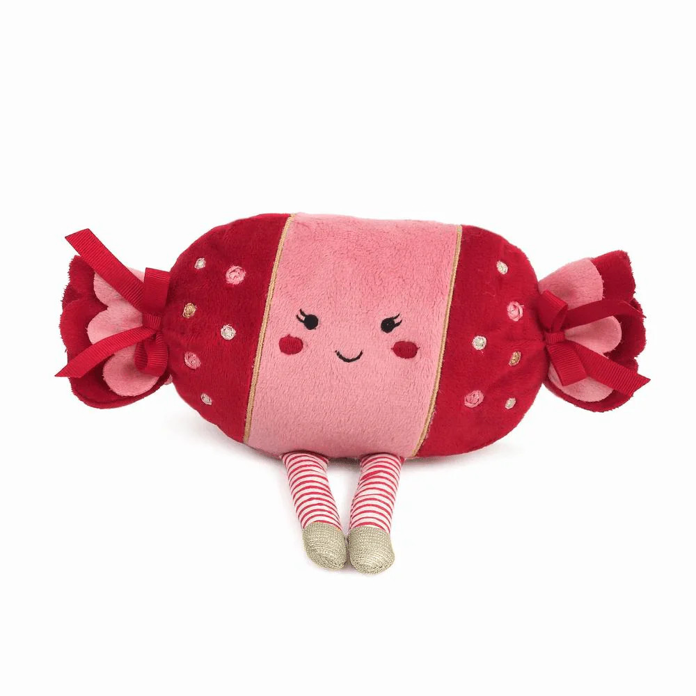 Mon Ami Holiday Candy Plush Toy - Pink | Shop Sweet Lulu