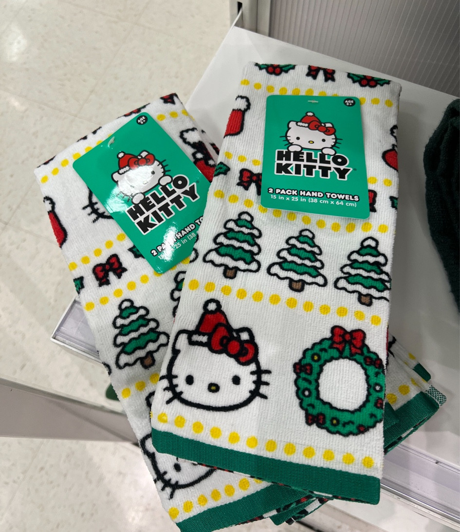 Hello kitty best sale hand towels