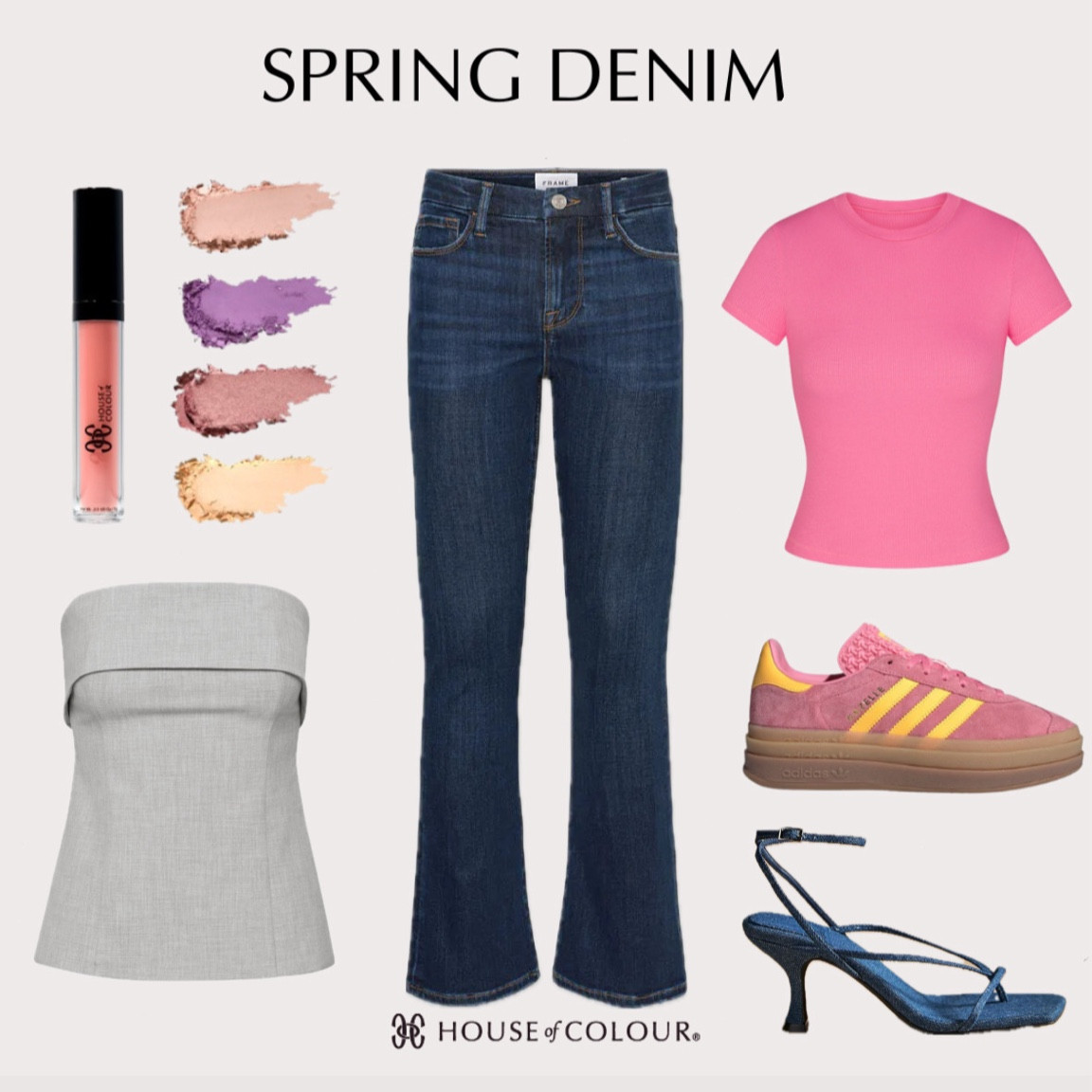 Spring denim  day and night #hocspring

#LTKShoeCrush #LTKStyleTip #LTKSeasonal