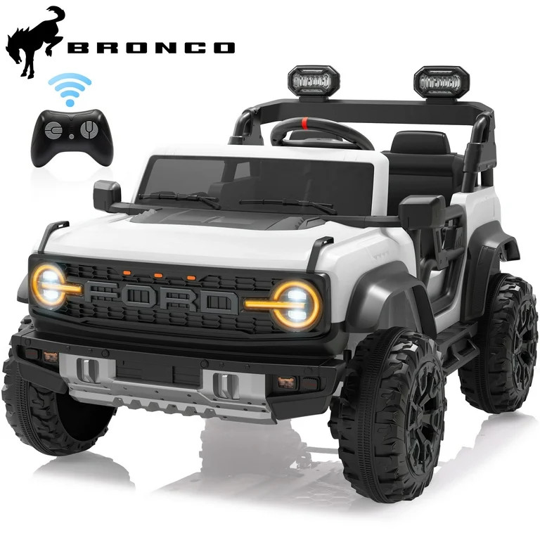 24V 2 Seater Ride on Cars, Licensed Ford Bronco Raptor Powered Ride on Toy Truck with Remote Cont... | Walmart (US)