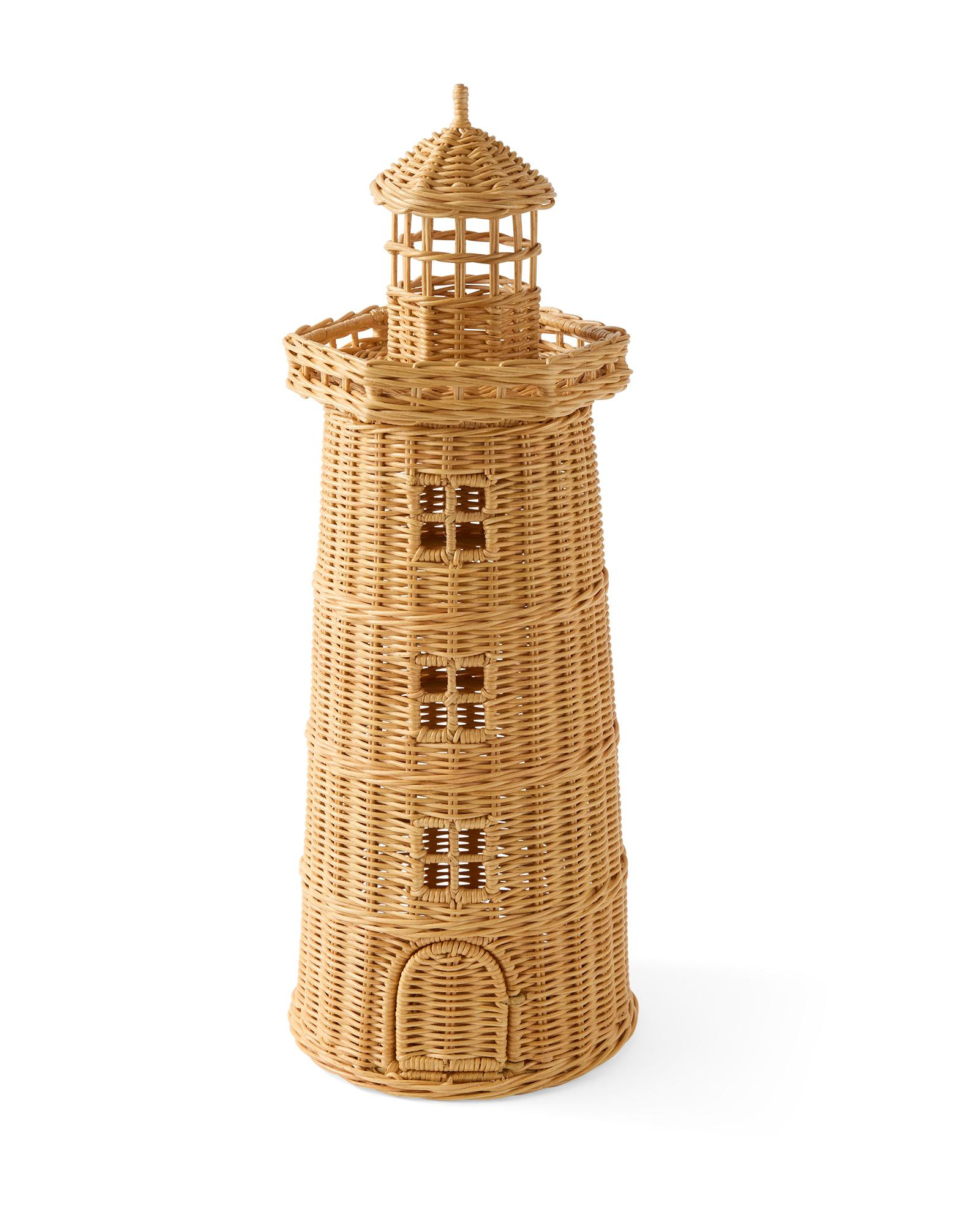 Wicker Lighthouse | Serena and Lily