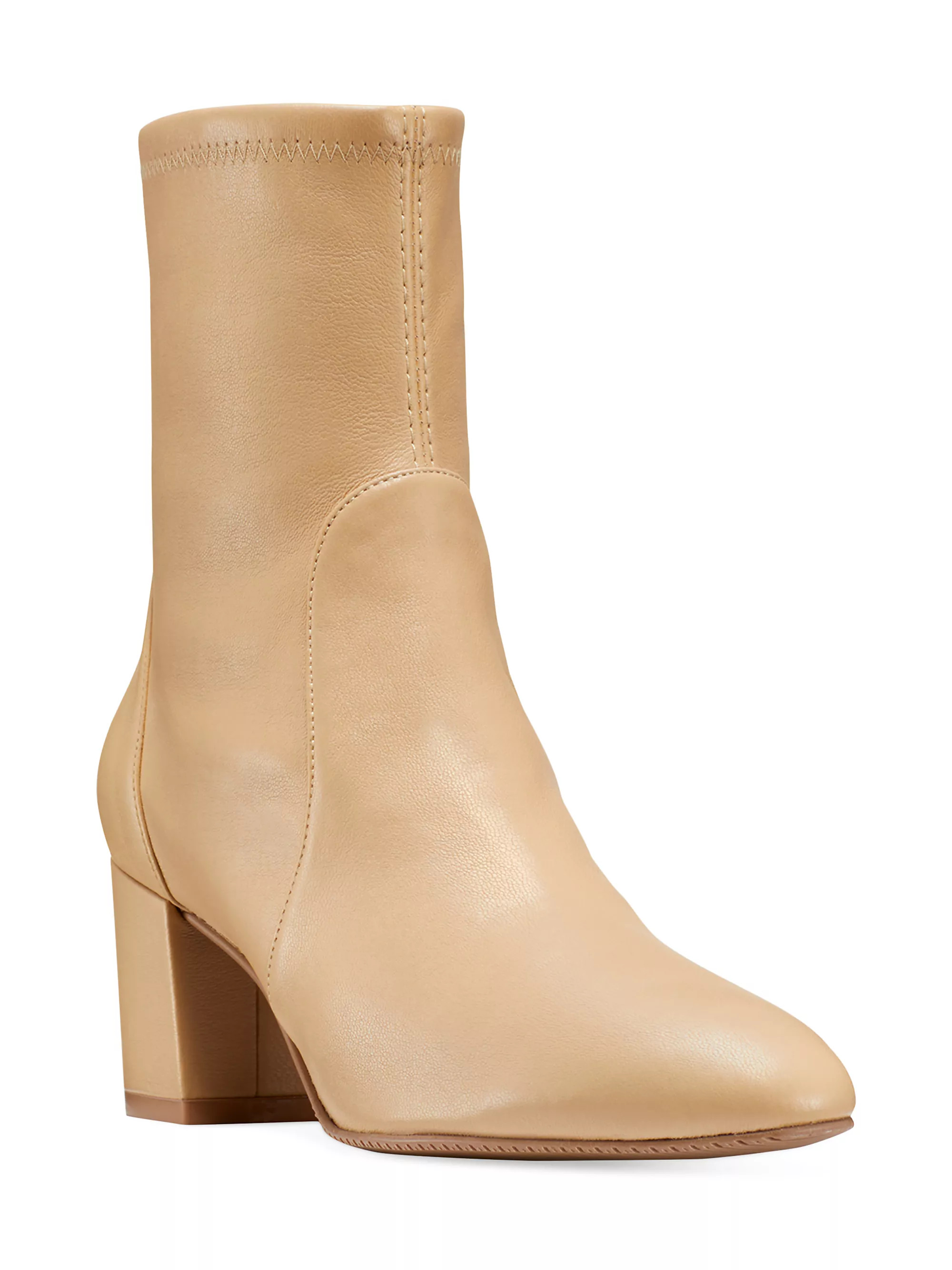 Yuliana 60MM Stretch Leather Ankle Boots | Saks Fifth Avenue