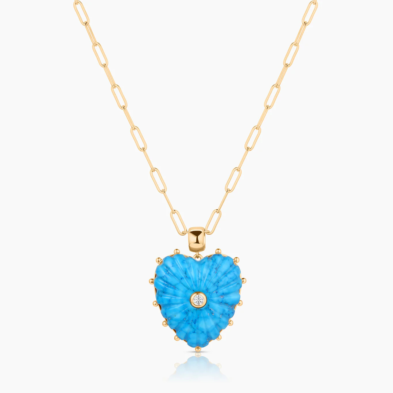Malene Howlite Heart Bail | Thatch