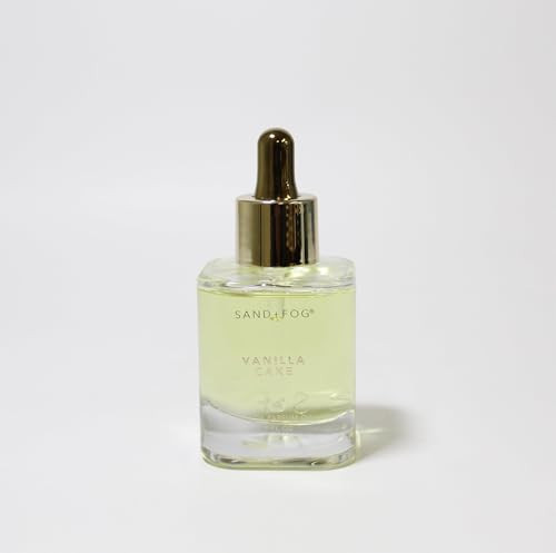 Sand and Fog Vanilla Cake Parfum Oil, 1.7 fl oz, Glass Dropper Bottle | Amazon (US)