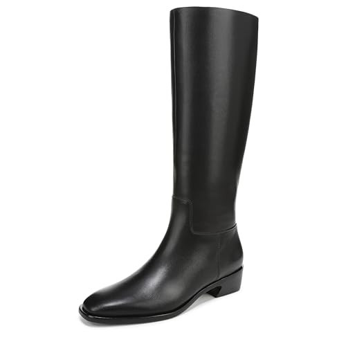 Vince Womens Andes Fashion Boot Black Leather 6 M | Amazon (US)