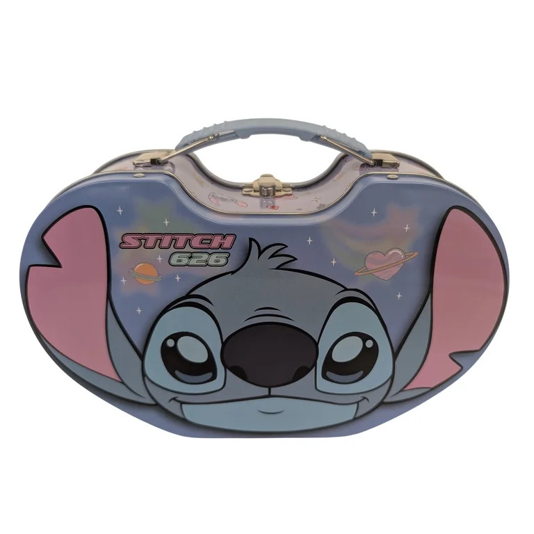 Disney Stitch Easter Purple Tin Carrier Gift Box, Way to Celebrate | Walmart (US)
