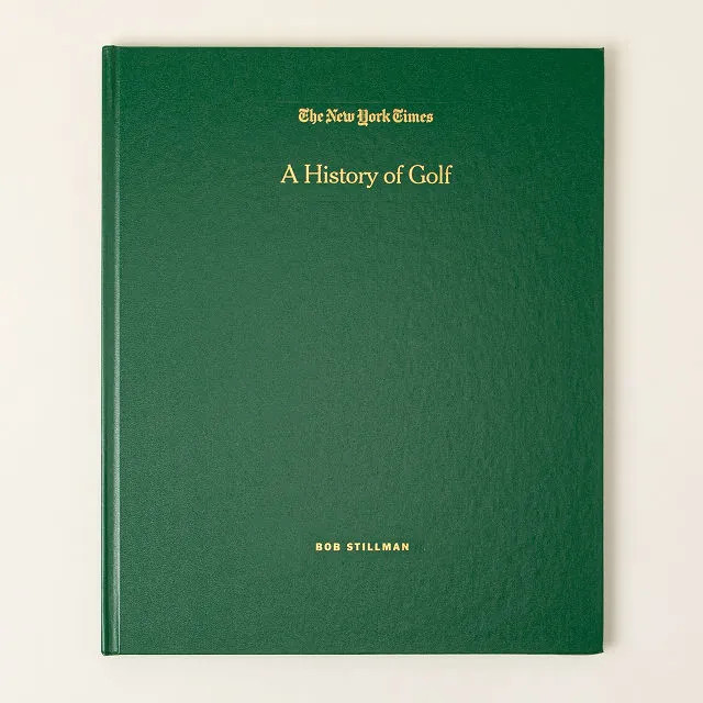New York Times Personalized Golf History Book | UncommonGoods