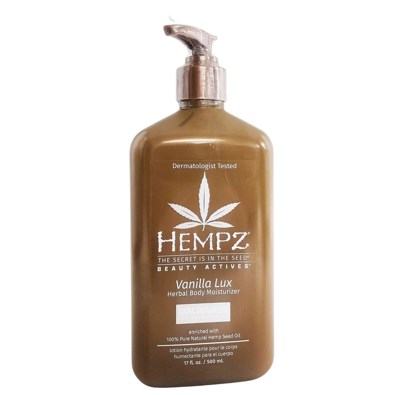 Hempz Vanilla Lux Herbal Body Moisturizer Body Lotion 17 oz | Walmart (US)