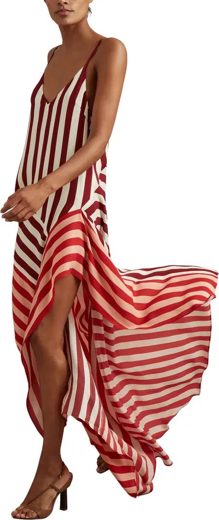 Holly Mixed Directional Stripe Maxi Dress | Nordstrom