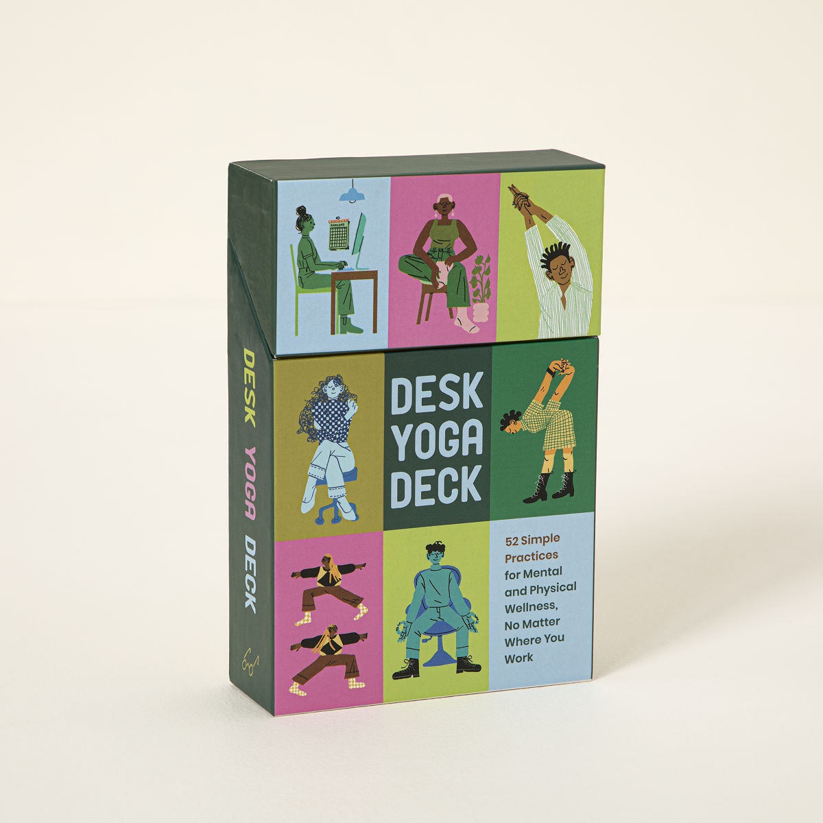 Desk Yoga Card Deck | UncommonGoods